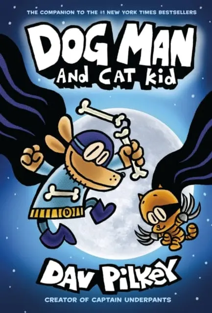 Dog Man 4: Dog Man And Cat Kid By Dav Pilkey 1