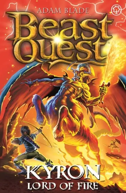 Beast Quest: Kyron, Lord Of Fire  Series 26 Book 4 By Adam Blade 1