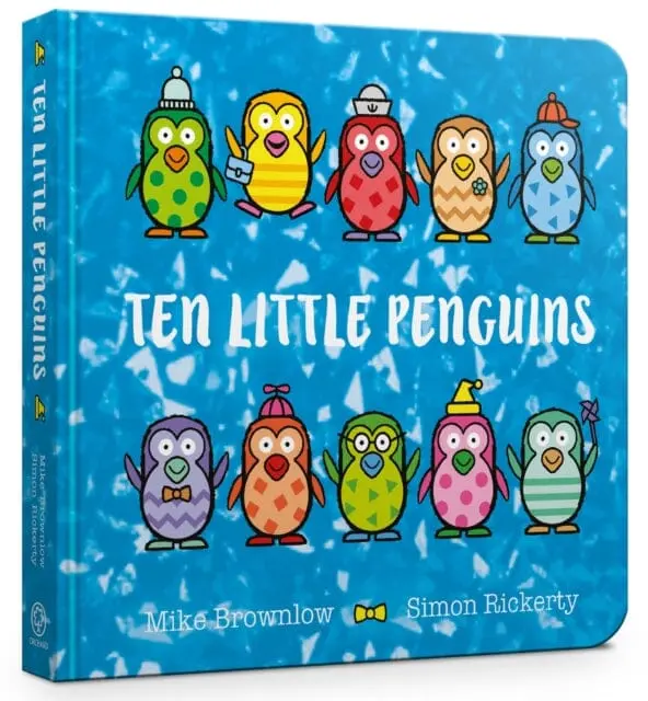 Ten Little Penguins Board Book By Mike Brownlow 1
