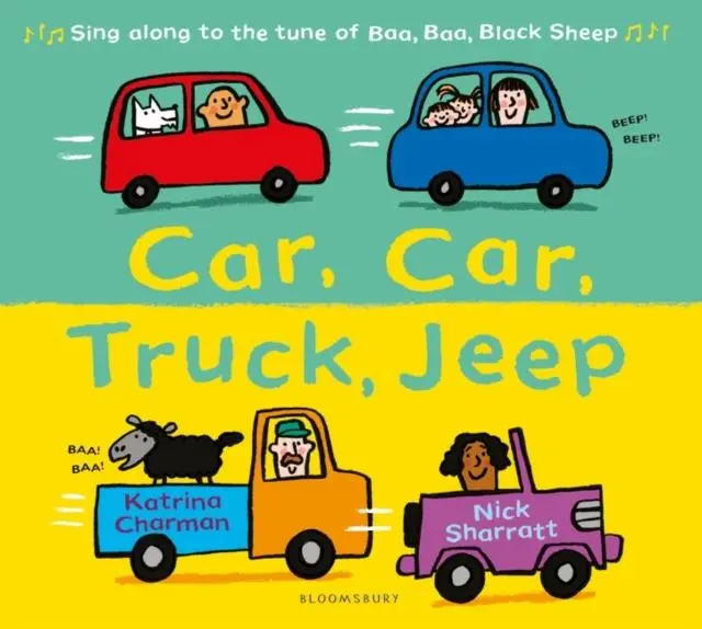 Car, Car, Truck, Jeep By Nick Sharratt 1