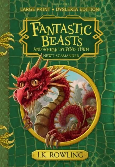 Fantastic Beasts And Where To Find Them : Large Print Dyslexia Edition 1
