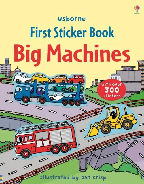 First Sticker Book Big Machines 1