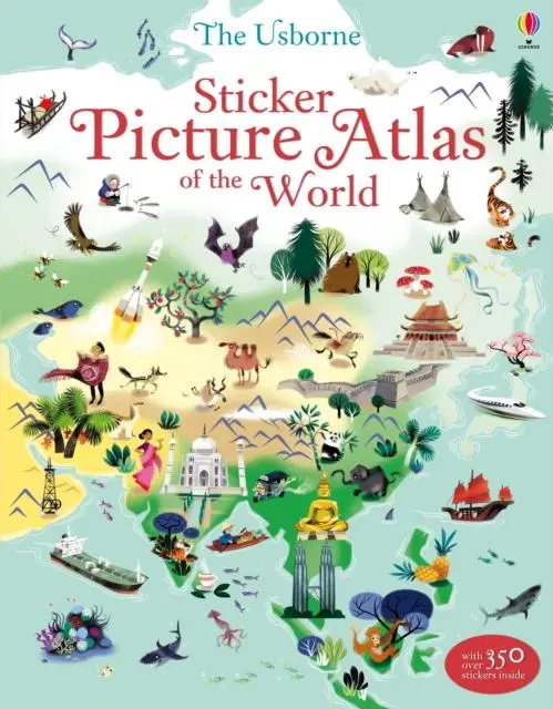 Sticker Picture Atlas Of The World 1