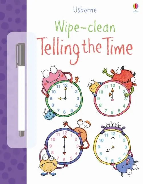 Wipe-Clean Telling The Time 1