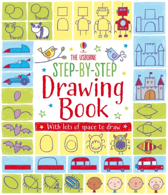 Step-By-Step Drawing Book By Fiona Watt 1
