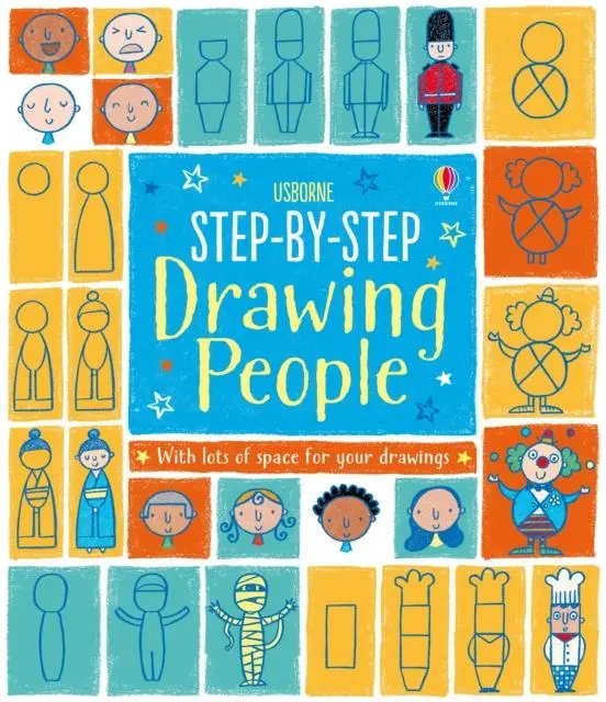 Step-By-Step Drawing Book : People 1