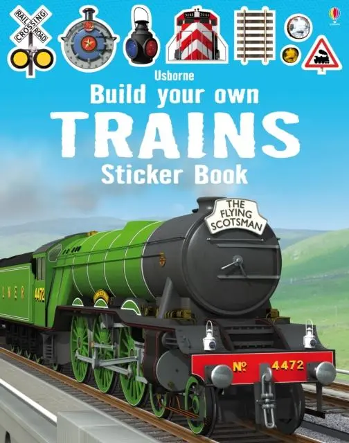 Build Your Own Trains Sticker Book 1