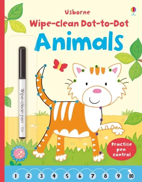 Wipe Clean Dot-To-Dot Animals 1