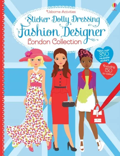 Sticker Dolly Dressing Fashion Designer London Collection By Fiona Watt 1