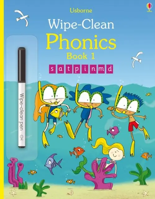 Wipe-Clean Phonics Book 1 1