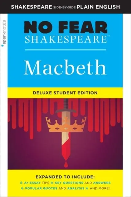 Macbeth: No Fear Shakespeare Deluxe Student Edition By  Sparknotes 1