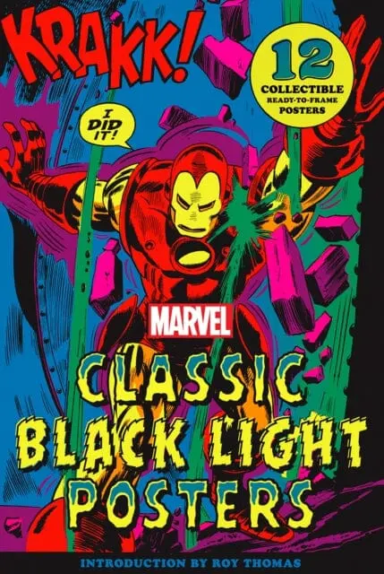Marvel Classic Black Light Collectible Poster Portfolio By Marvel Entertainment 1