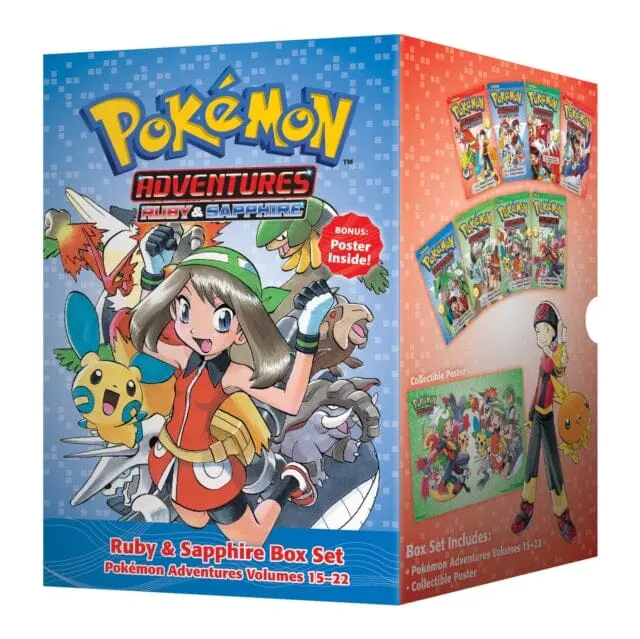 Pokemon Adventures Ruby & Sapphire Box Set : Includes Volumes 15-22 By Hidenori Kusaka 1