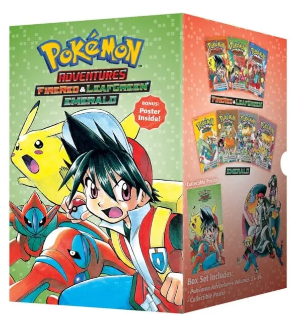 Pokemon Adventures Firered & Leafgreen / Emerald Box Set : Includes Vols. 23-29 By Hidenori Kusaka 1