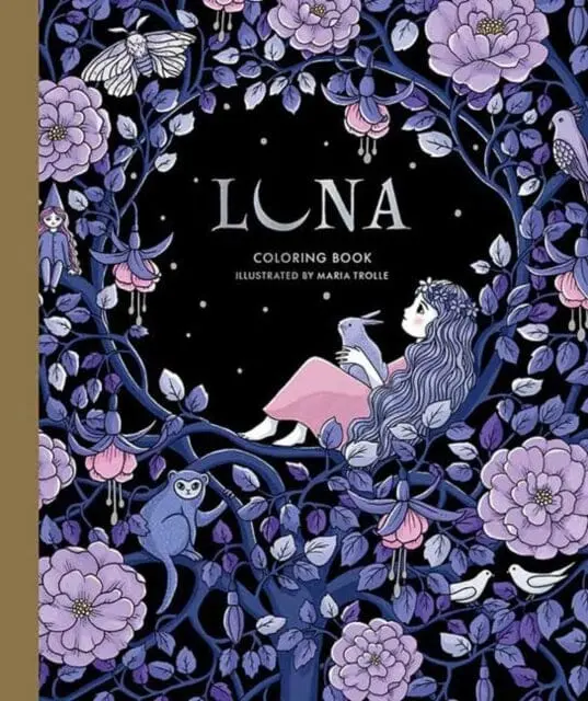 Luna Coloring Book By Maria Trolle 1