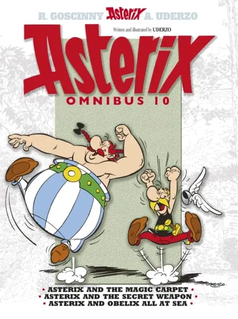 Asterix: Asterix Omnibus 10 : Asterix And The Magic Carpet, Asterix And The Secret Weapon, Asterix And Obelix All At Sea By Albert Uderzo 1