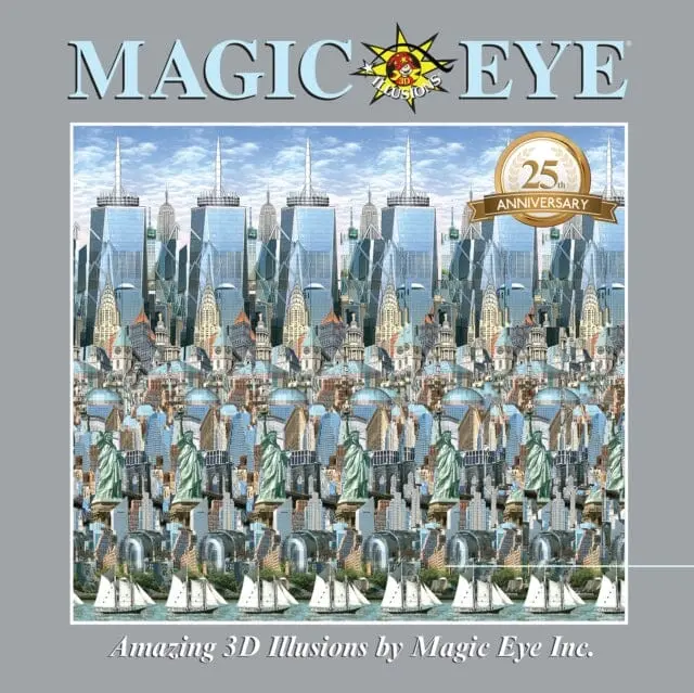 Magic Eye 25Th Anniversary Book By Cheri Smith 1