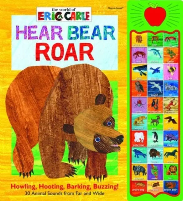 World Of Eric Carle: Hear Bear Roar Sound Book By Pikids 1