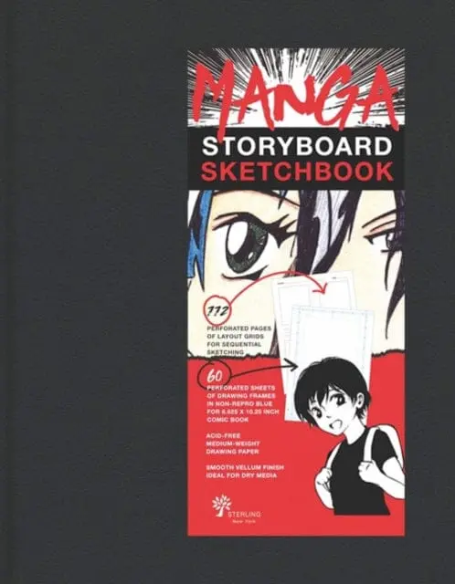 Manga Storyboard Sketchbook By Inc. Sterling Publishing Co. 1