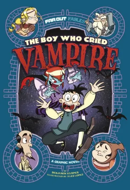 The Boy Who Cried Vampire : A Graphic Novel By Benjamin Harper 1