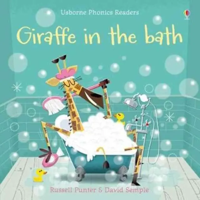 Giraffe In The Bath 1