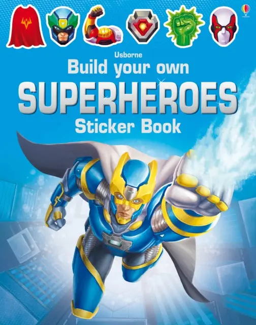 Build Your Own Superheroes Sticker Book By Simon Tudhope 1