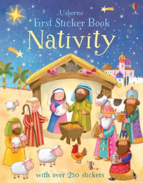 First Sticker Book Nativity 1