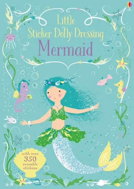 Little Sticker Dolly Dressing Mermaid By Fiona Watt 1