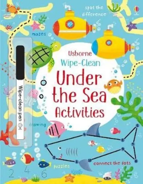 Wipe-Clean Under The Sea Activities 1