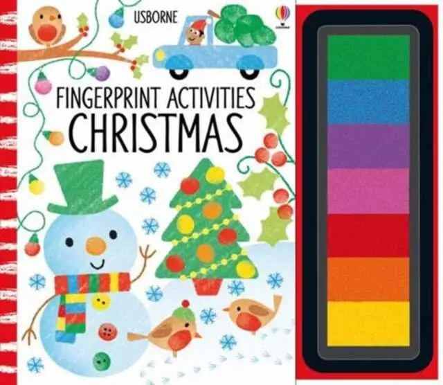 Fingerprint Activities Christmas By Fiona Watt 1