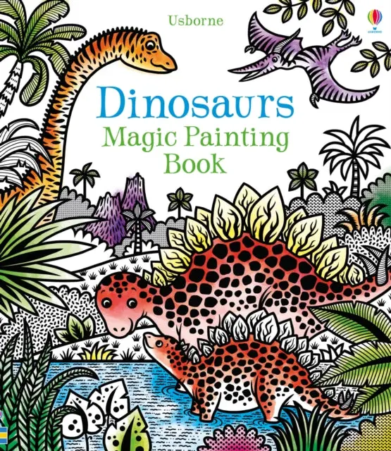 Dinosaurs Magic Painting Book By Lucy Bowman 1