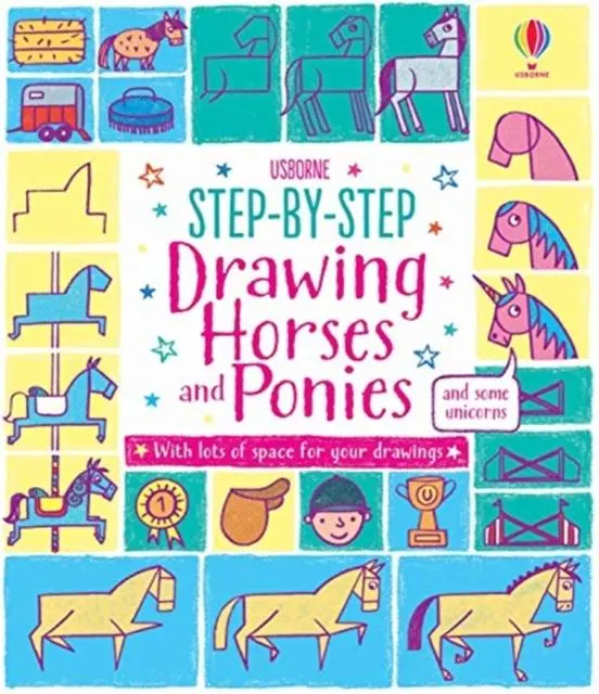 Step-By-Step Drawing Horses And Ponies 1
