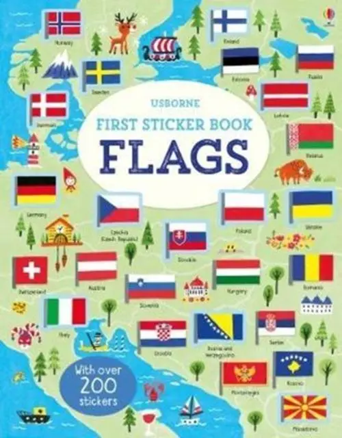 First Sticker Book Flags 1