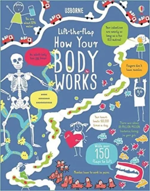 Lift The Flap How Your Body Works By Rosie Dickins 1