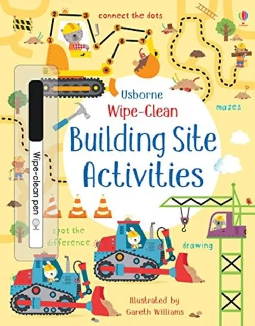 Wipe-Clean Building Site Activities 1