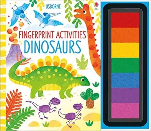 Fingerprint Activities Dinosaurs By Fiona Watt 1
