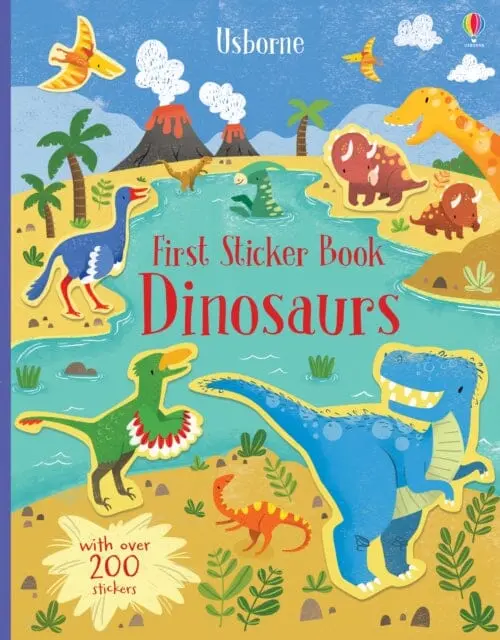 First Sticker Book Dinosaurs By Hannah Watson 1