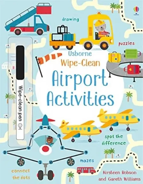 Wipe-Clean Airport Activities 1