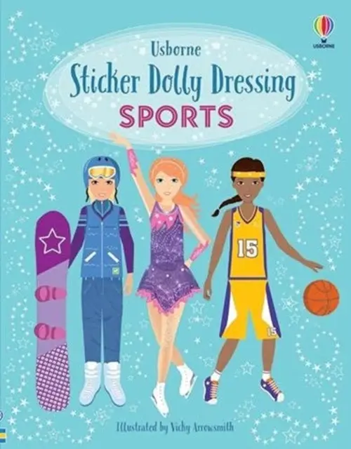 Sticker Dolly Dressing Sports By Fiona Watt 1
