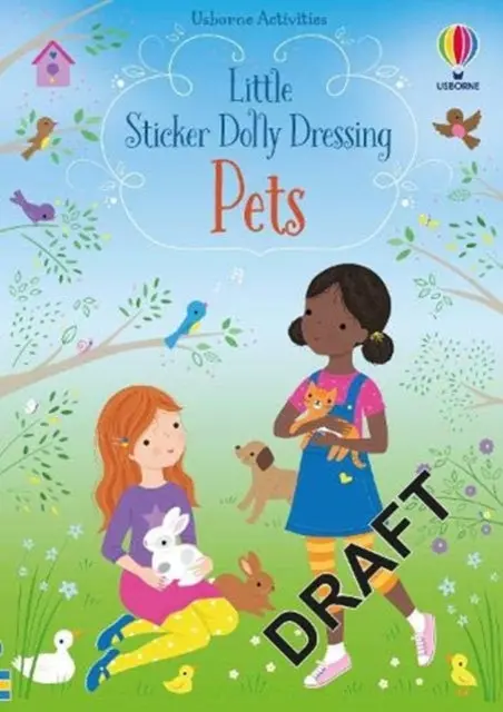 Little Sticker Dolly Dressing Pets By Fiona Watt 1