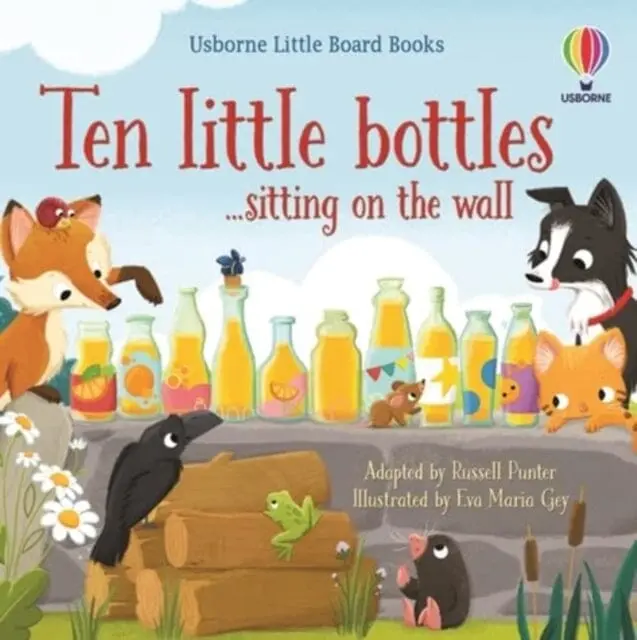 Ten Little Bottles Sitting On The Wall By Russell Punter 1