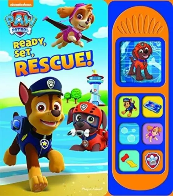 Paw Patrol Ready Set Rescue Sound Book 1