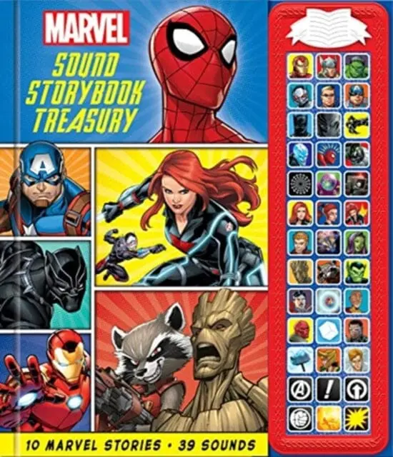 Marvel: Sound Storybook Treasury By Pi Kids 1