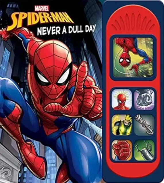 Marvel Spiderman Never A Dull Day Little Sound Book By P I Kids 1