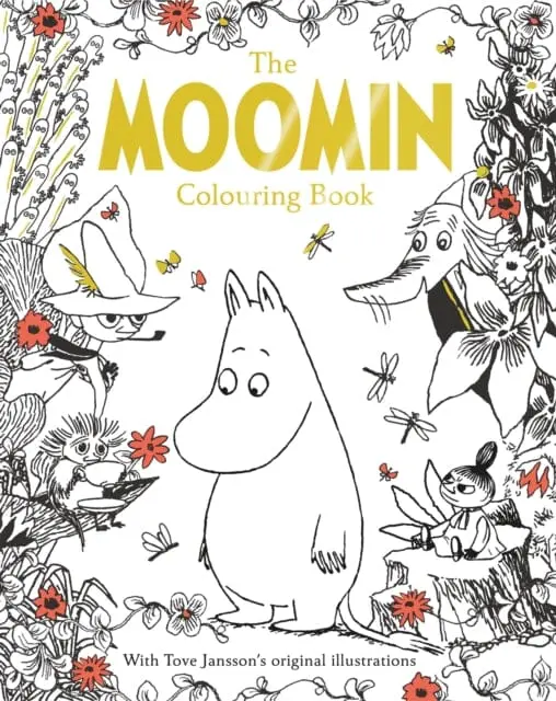 The Moomin Colouring Book By Macmillan Adult's Books 1