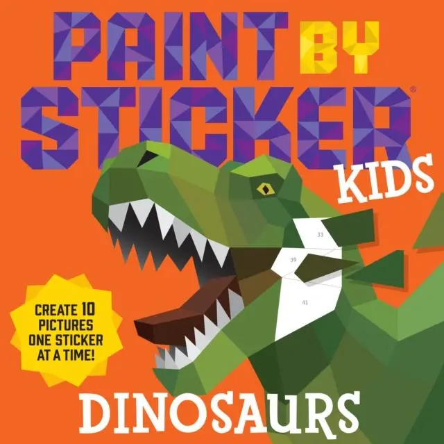 Paint By Sticker Kids: Dinosaurs 1