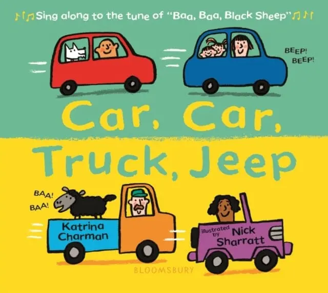 Car, Car, Truck, Jeep By Katrina Charman 1