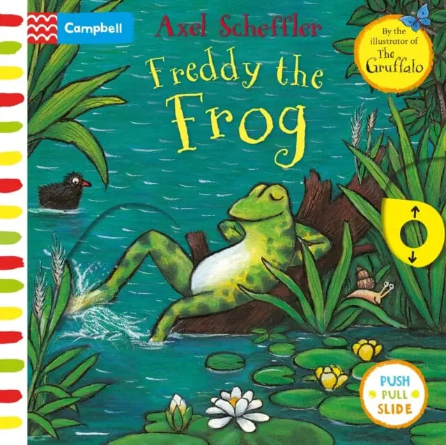 Freddy The Frog: A Push, Pull, Slide Book By Campbell Books 1