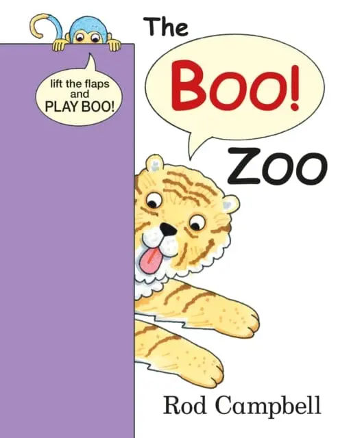 The Boo Zoo: A Peekaboo Lift The Flap Book By Rod Campbell 1