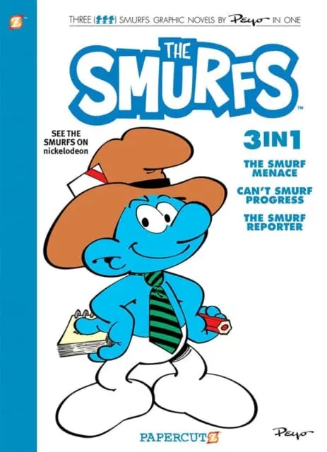 Smurfs 3 In 1 #8: Collecting By Peyo 1